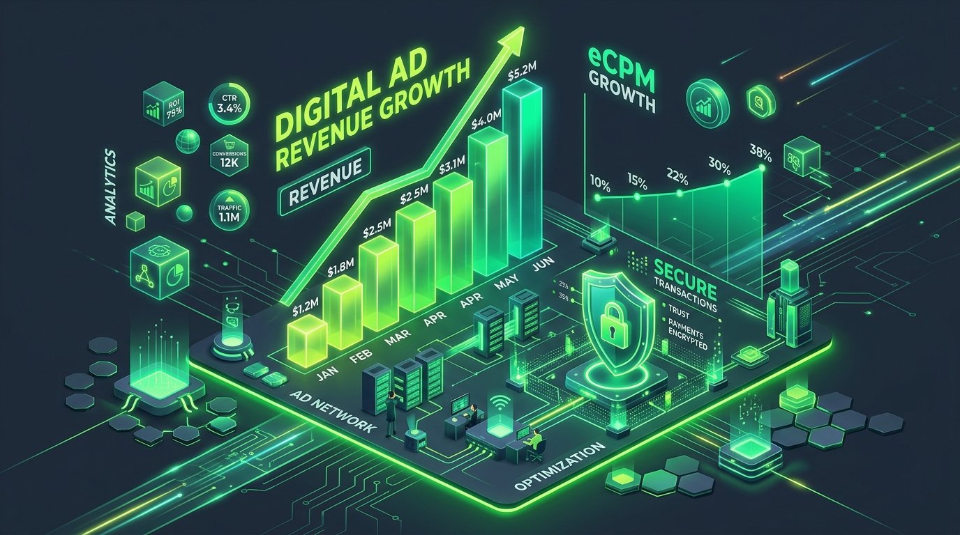 Iplexad Revenue Growth and High eCPMs